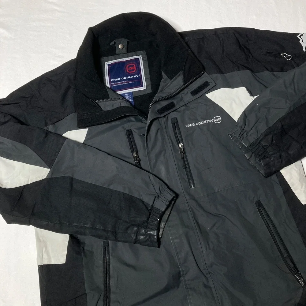 Free Country FCXTreme ‎ Coat Jacket Men's Size L Pockets Winter